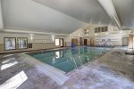 Indoor salt water pool 